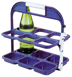 camper Casalinghi  Porta bottiglie pieghevole 6 posti camper campeggio
